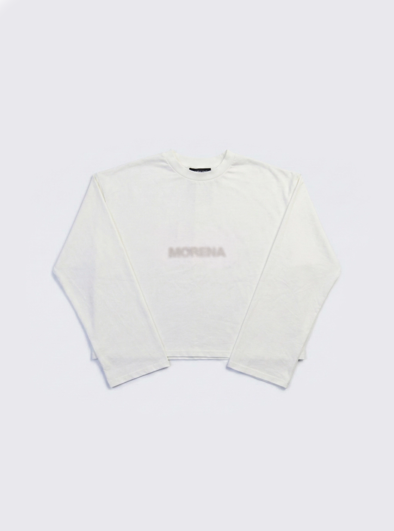 Blurry White Long Sleeve
