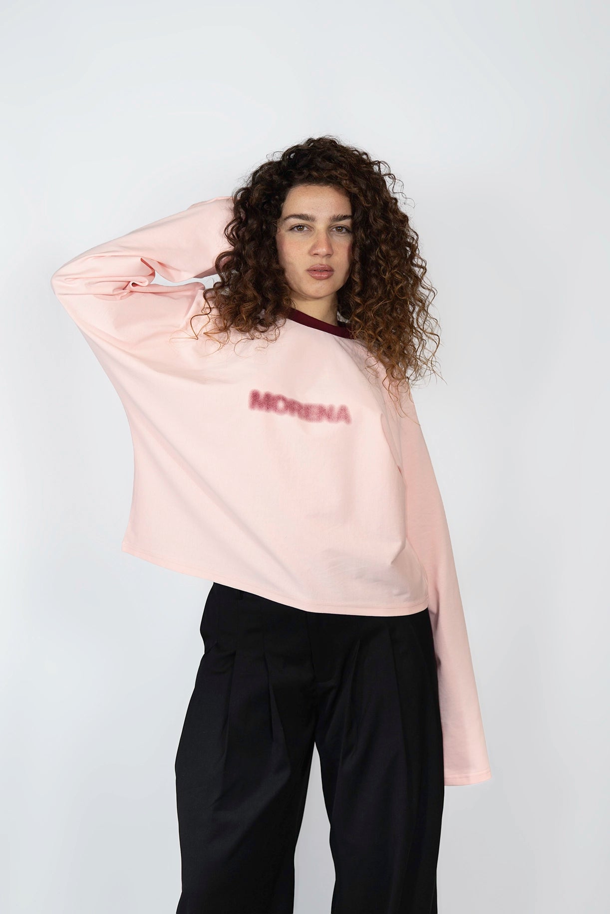 Blurry Pink Long Sleeve