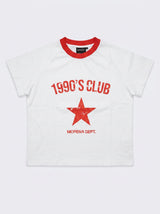 90s Club Raglan T-Shirt