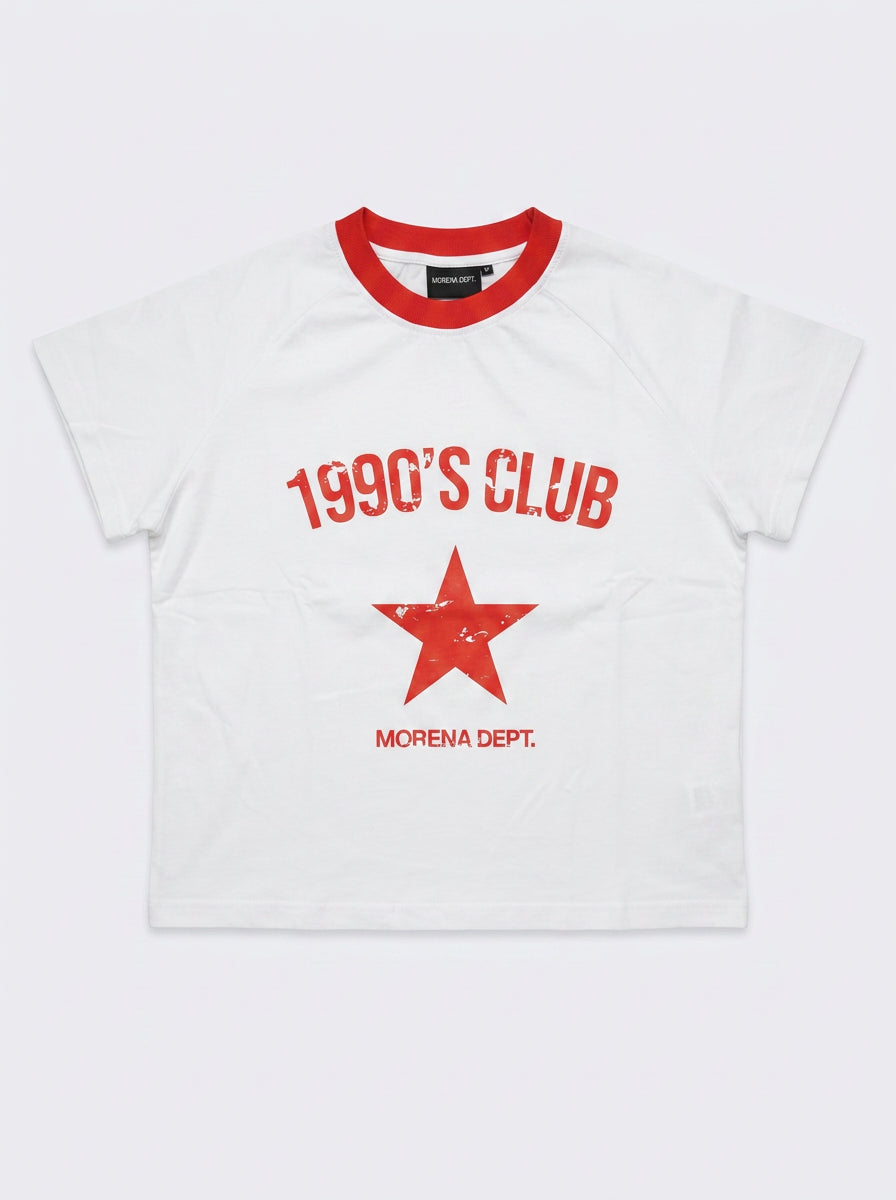 90s Club Raglan T-Shirt